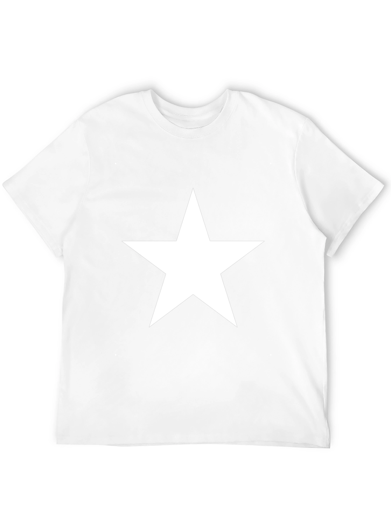 Star Graphic Black T-Shirt - Classic Casual Style