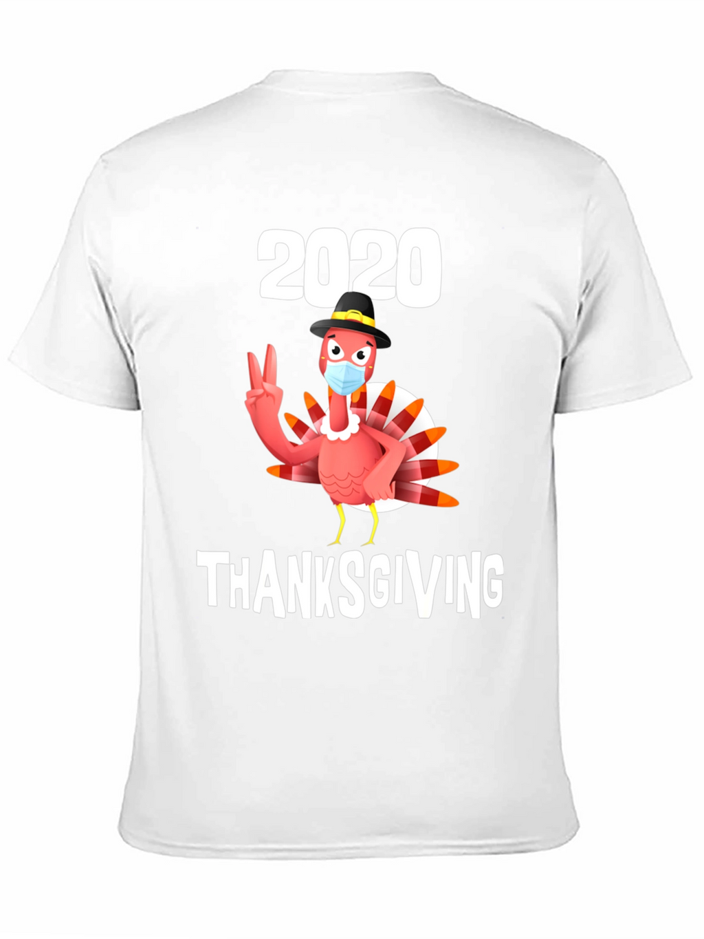 2020 Thanksgiving Turkey Mask T-Shirt