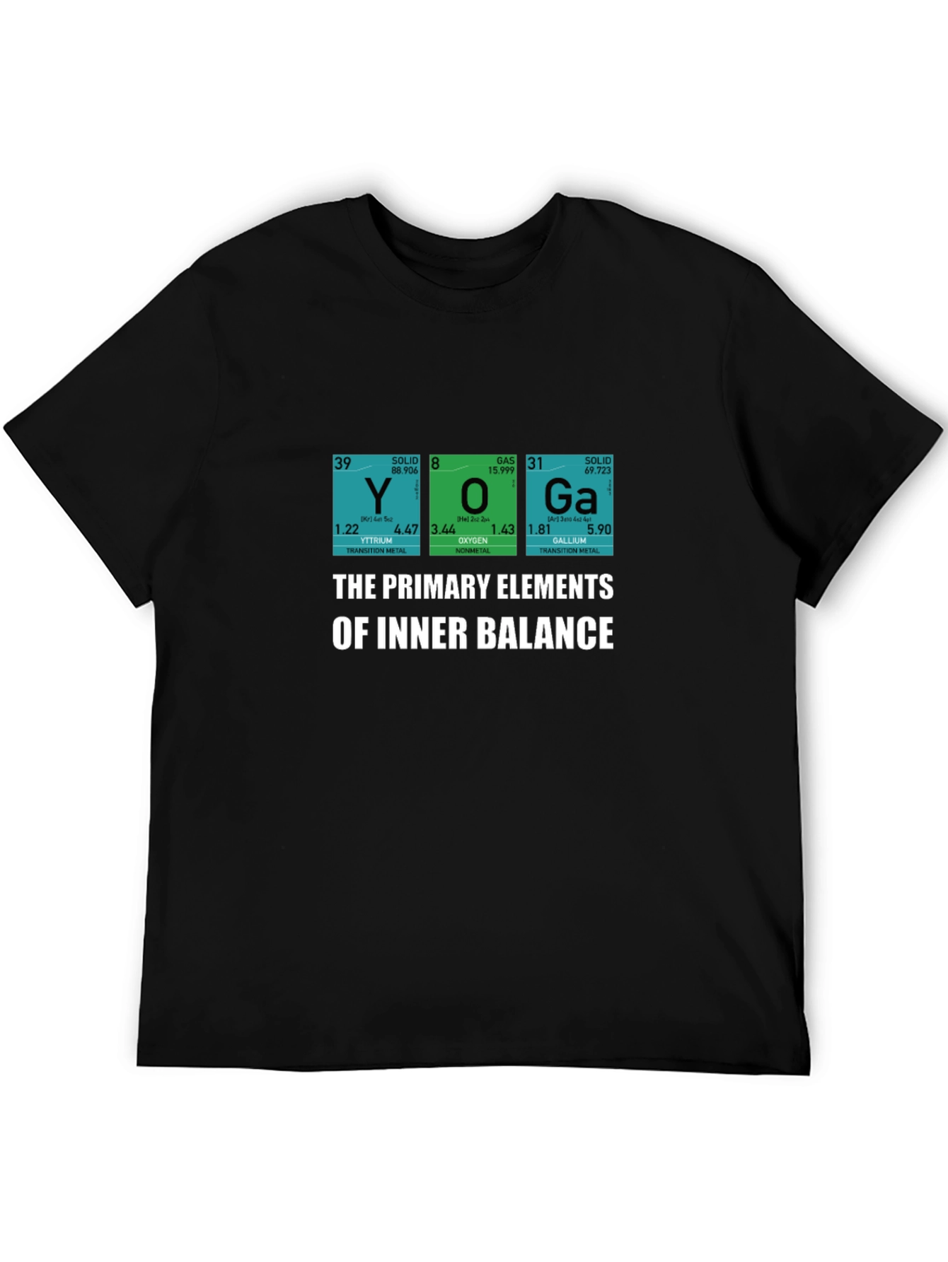 Yoga Elements T-Shirt - Inner Balance Design