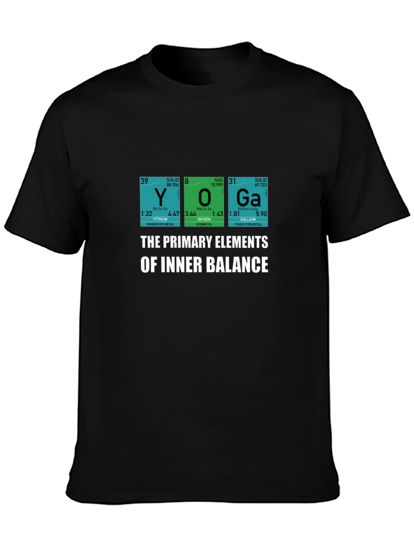 Yoga Elements T-Shirt - Inner Balance Design