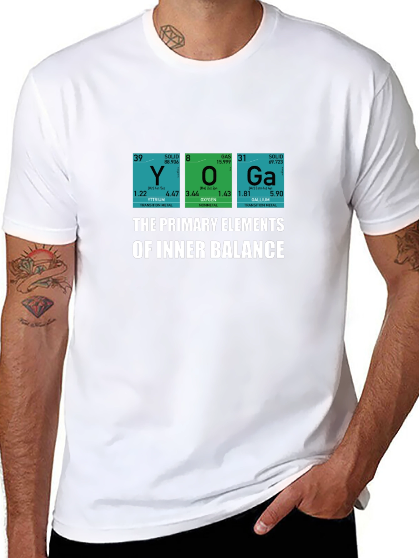 Yoga Elements T-Shirt - Inner Balance Design
