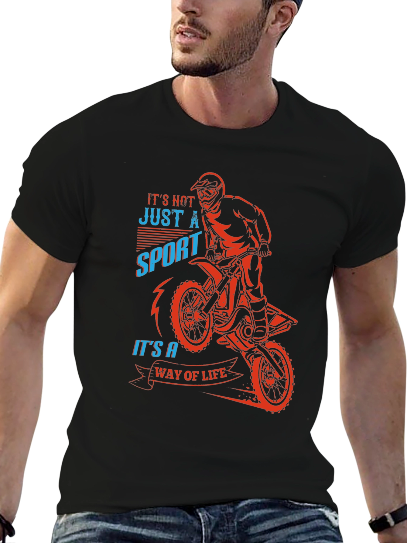Motocross Way of Life Graphic Tee