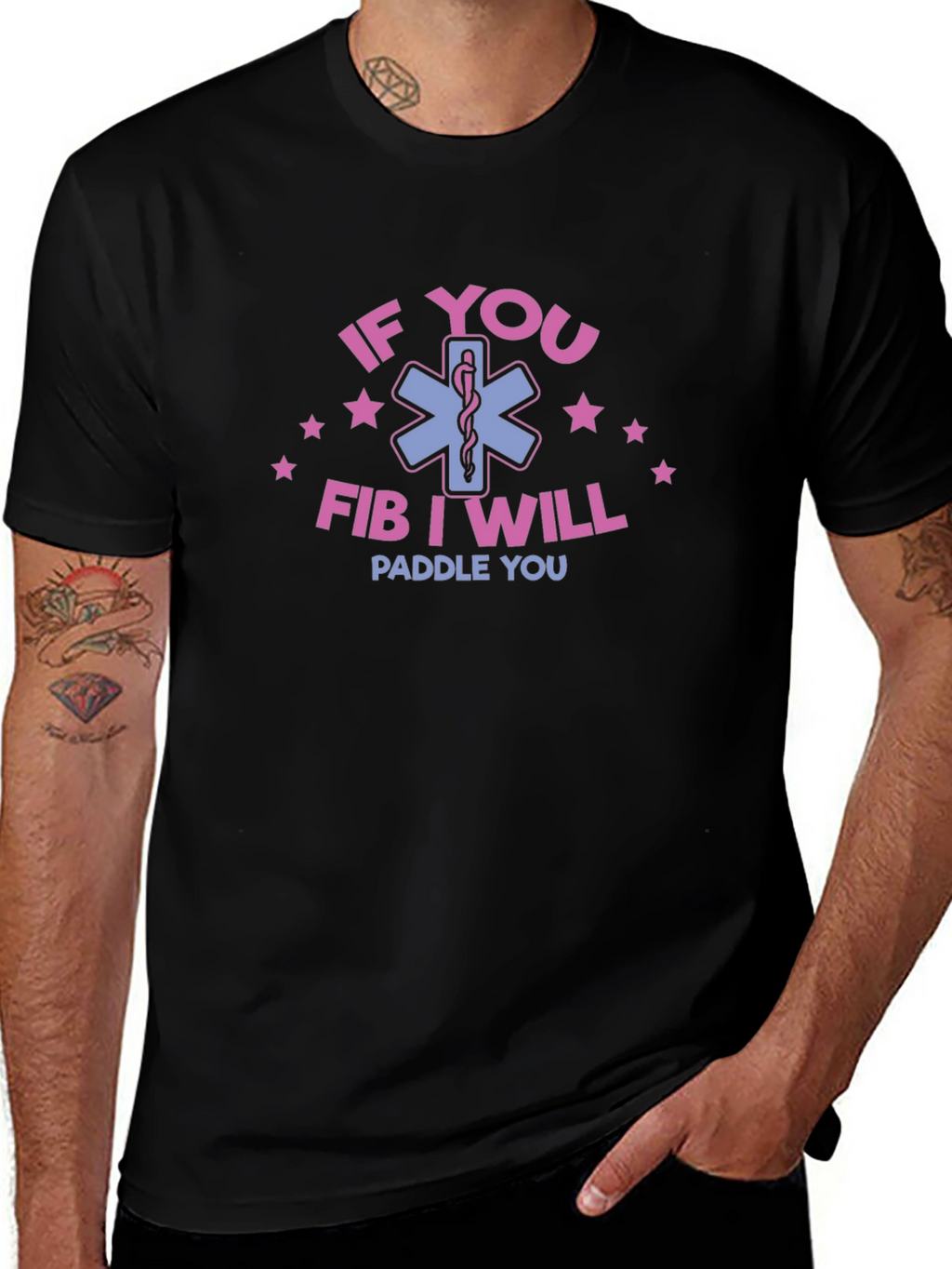 If You Fib I Will Paddle You T-Shirt