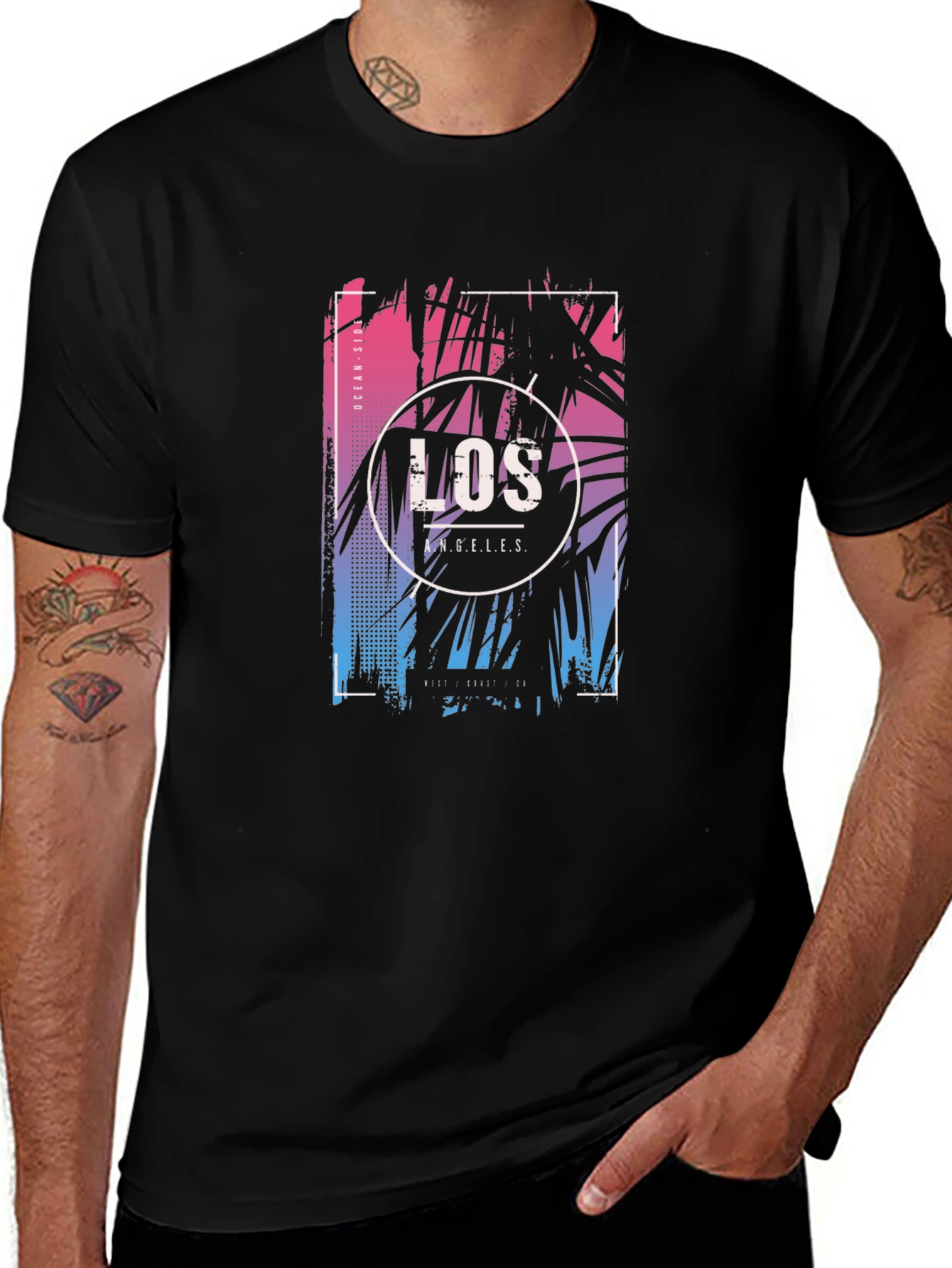 Los Angeles Graphic Print T-Shirt