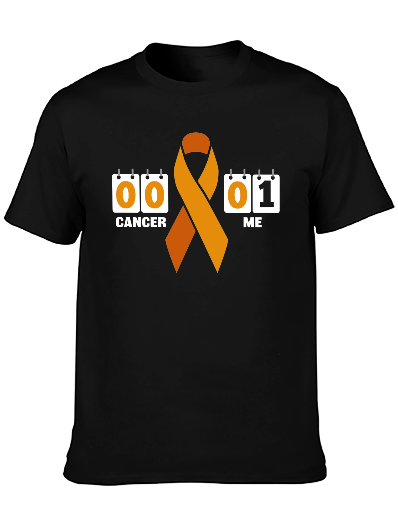 Cancer Awareness T-Shirt - Hope Ribbon Design