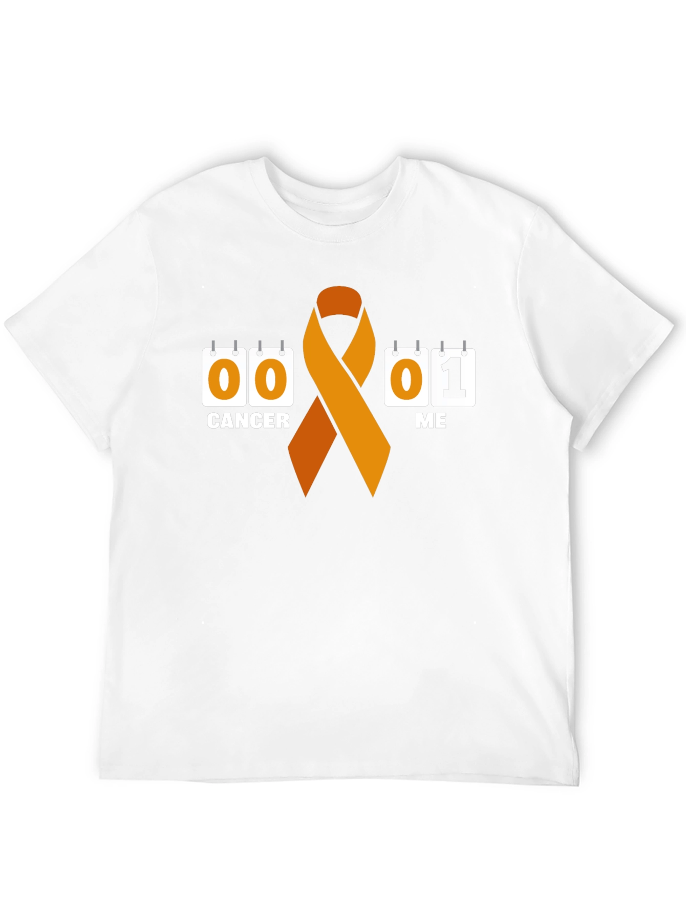 Cancer Awareness T-Shirt - Hope Ribbon Design