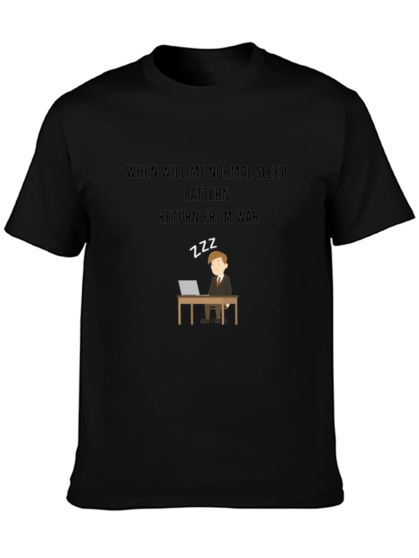 Sleep Pattern War T-Shirt