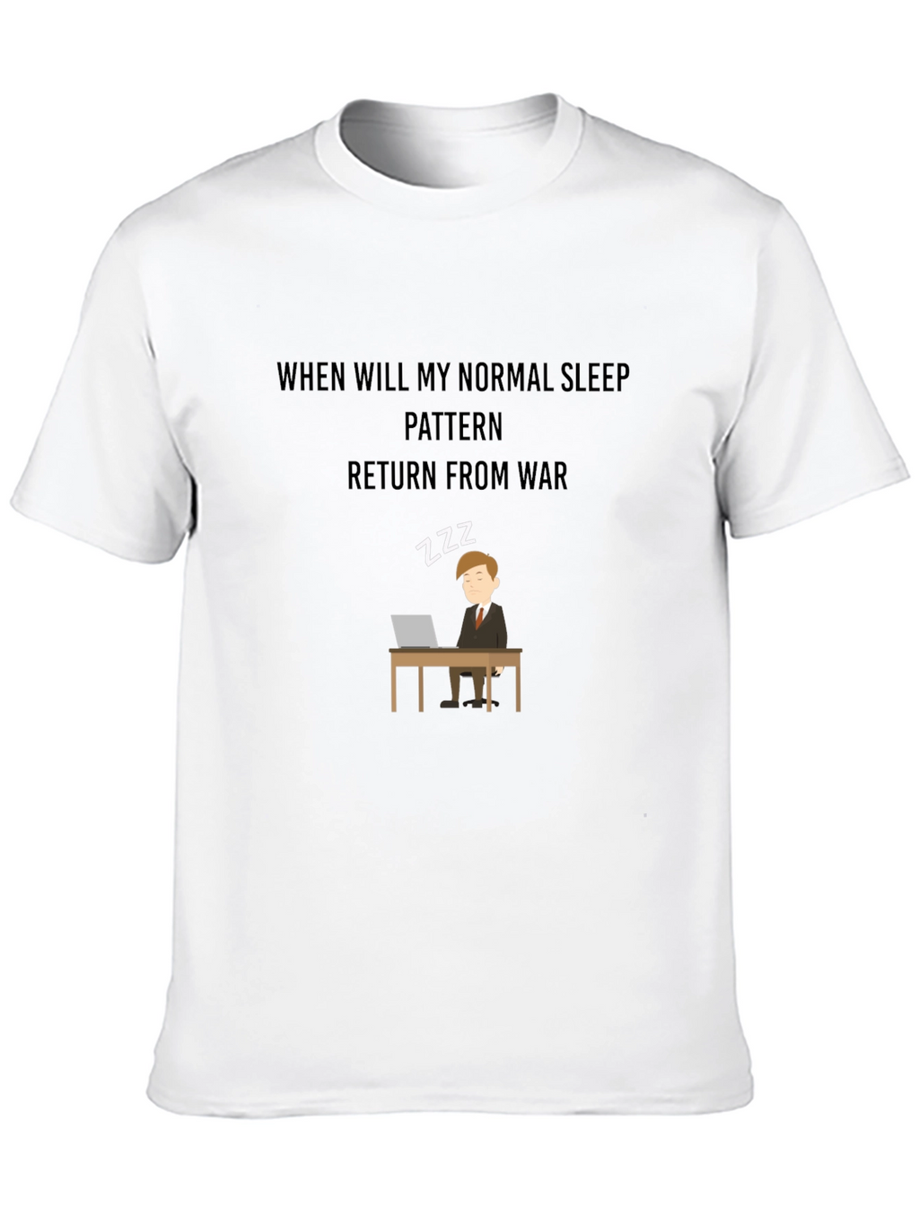 Sleep Pattern War T-Shirt