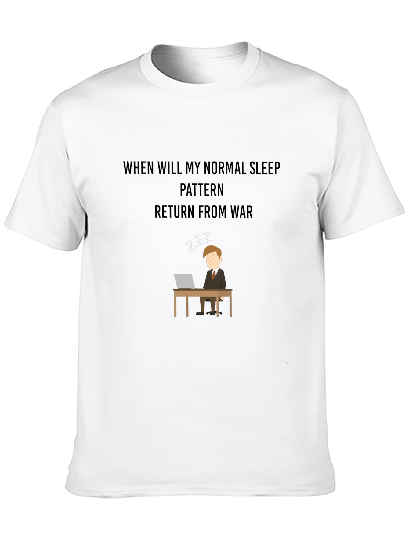 Sleep Pattern War T-Shirt