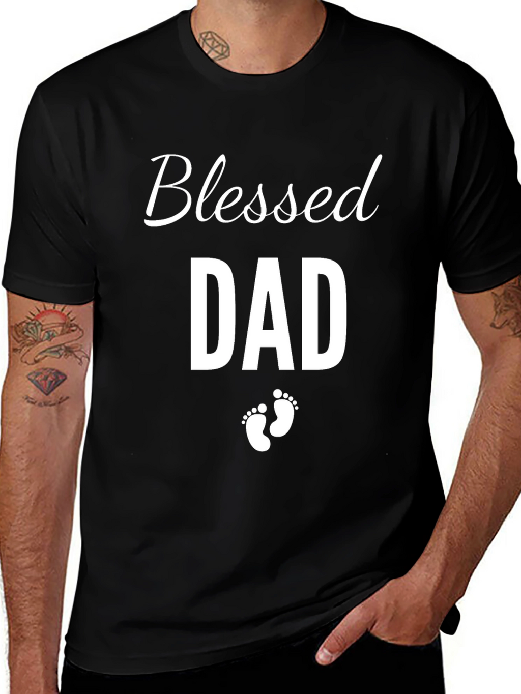 Blessed Dad T-Shirt - Fathers Day Gift