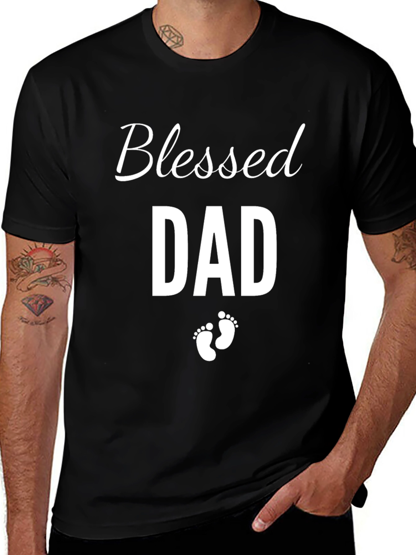 Blessed Dad T-Shirt - Fathers Day Gift