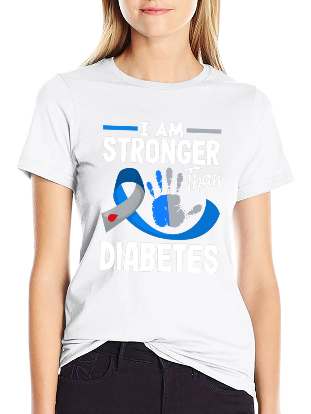 Stronger Than Diabetes Awareness T-Shirt