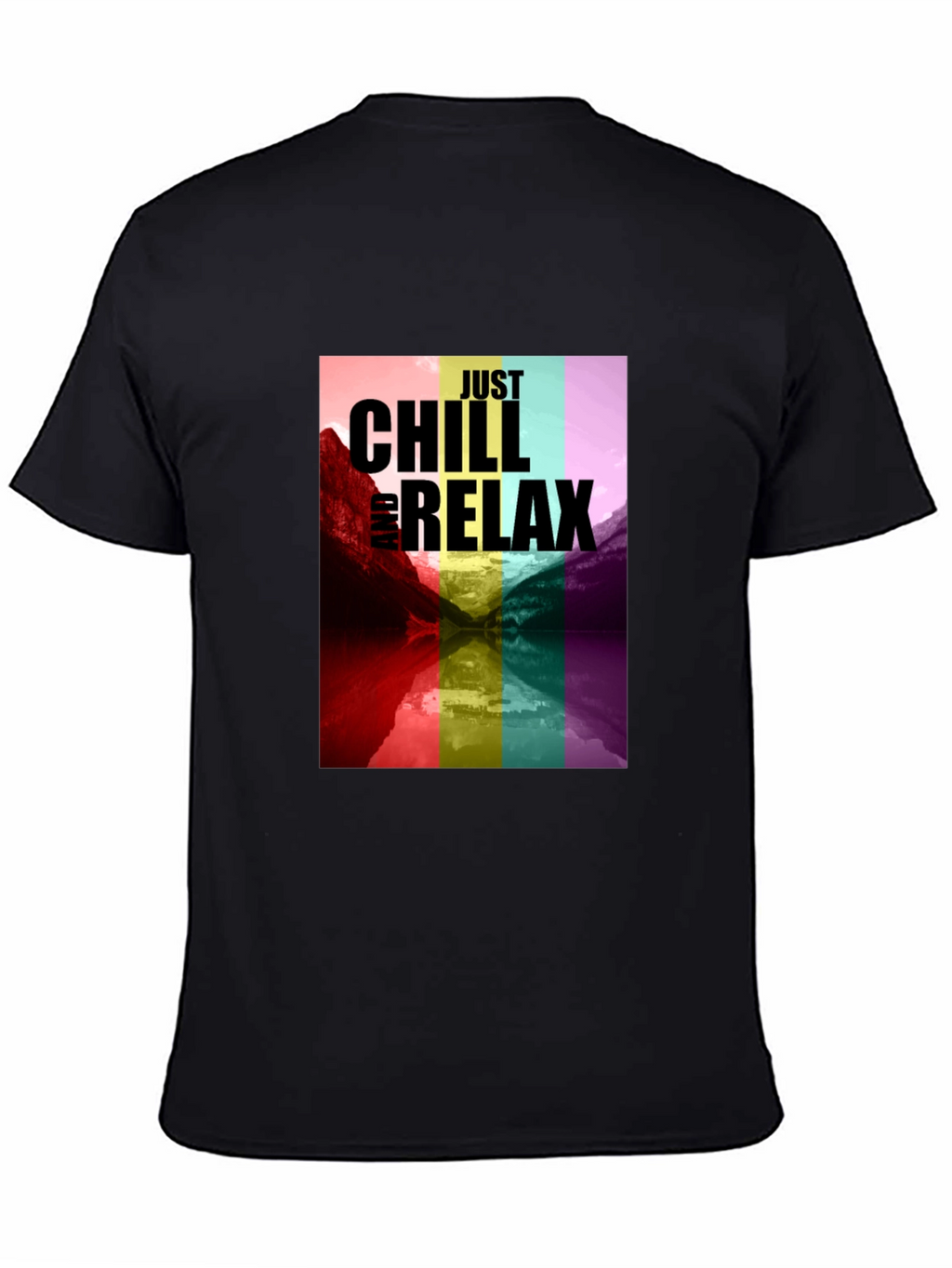 Just Chill and Relax Graphic Tee