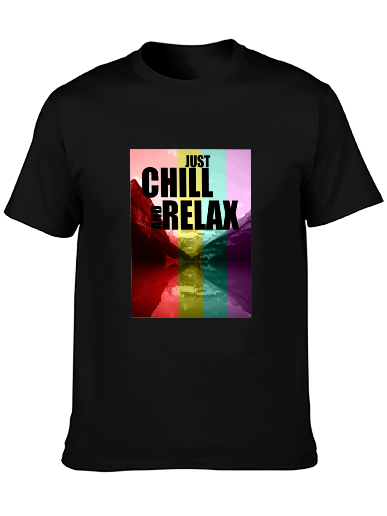 Just Chill and Relax Graphic Tee