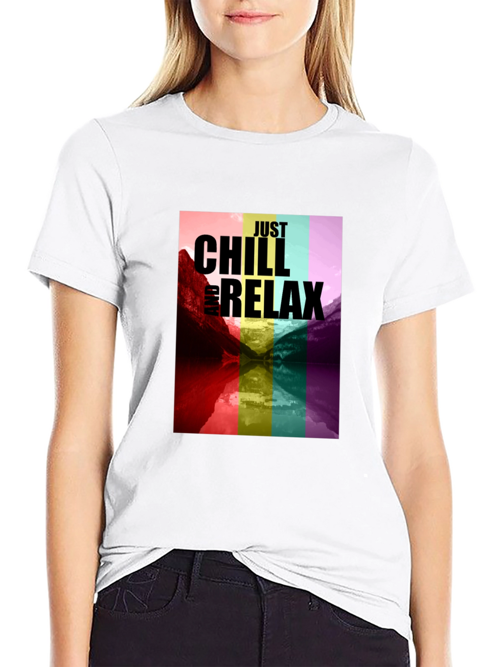 Just Chill and Relax Graphic Tee