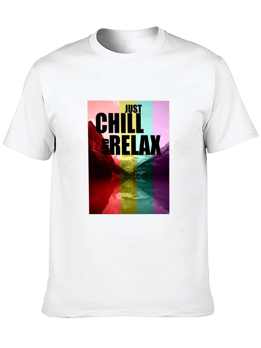 Just Chill and Relax Graphic Tee