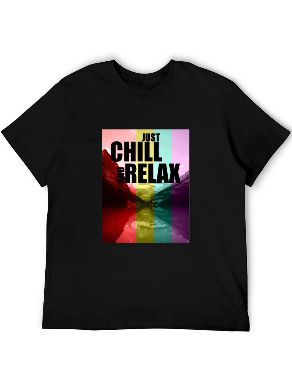 Just Chill and Relax Graphic Tee