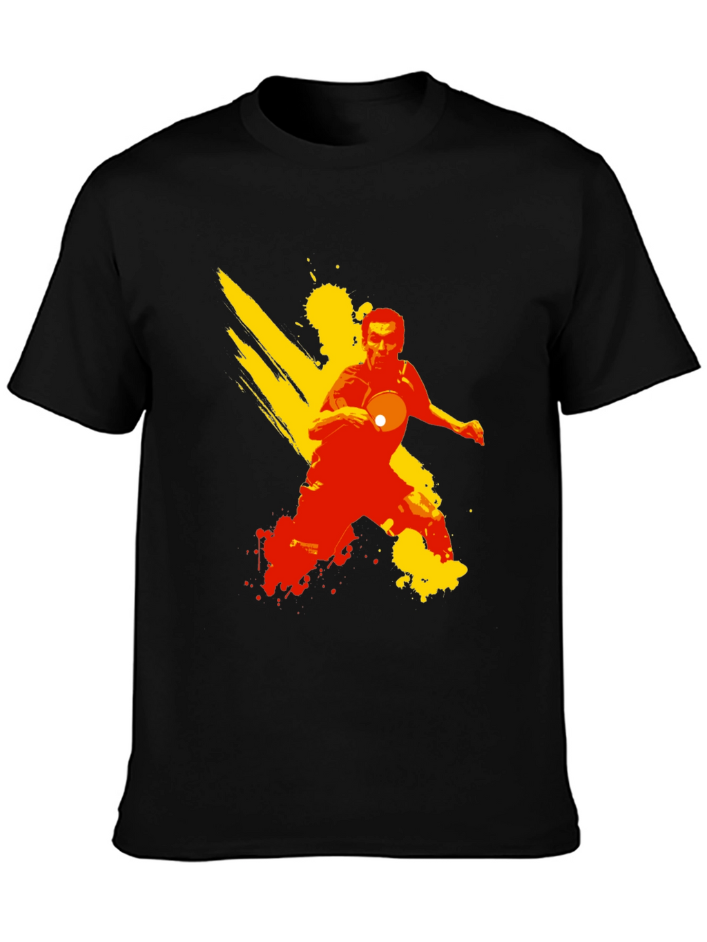 Table Tennis T-Shirt - Black