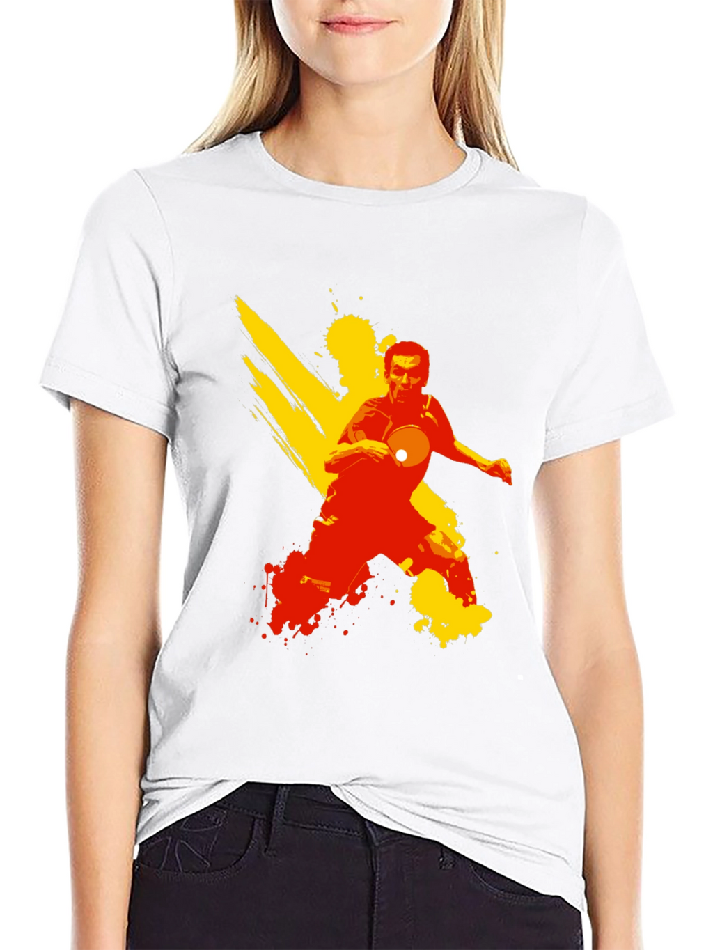 Table Tennis T-Shirt - Black