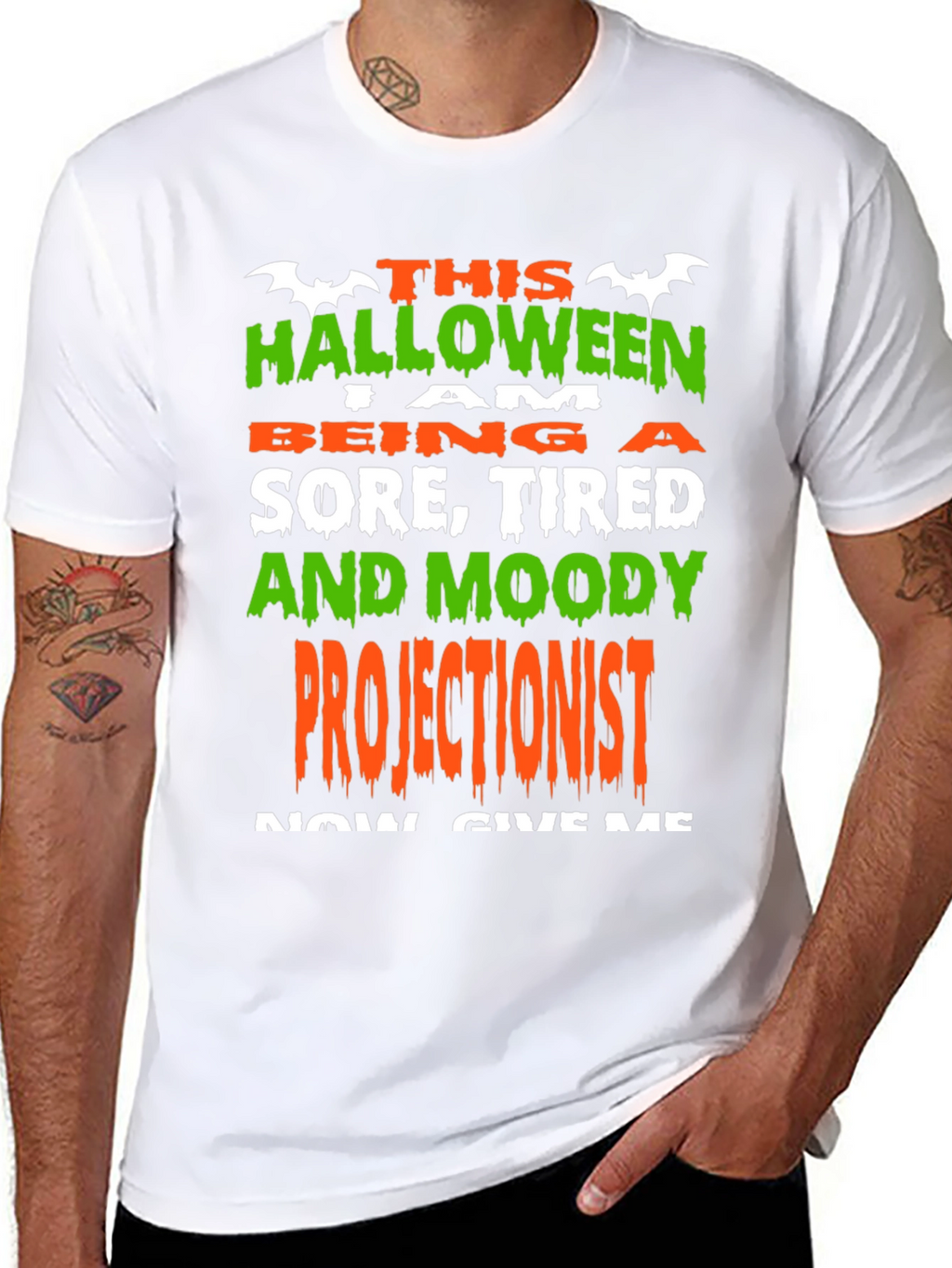 Halloween Projectionist T-Shirt