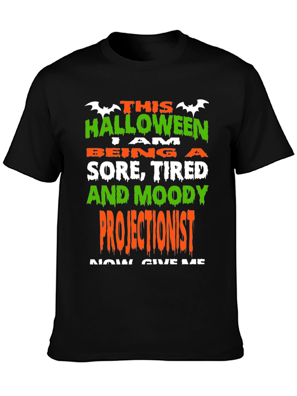 Halloween Projectionist T-Shirt