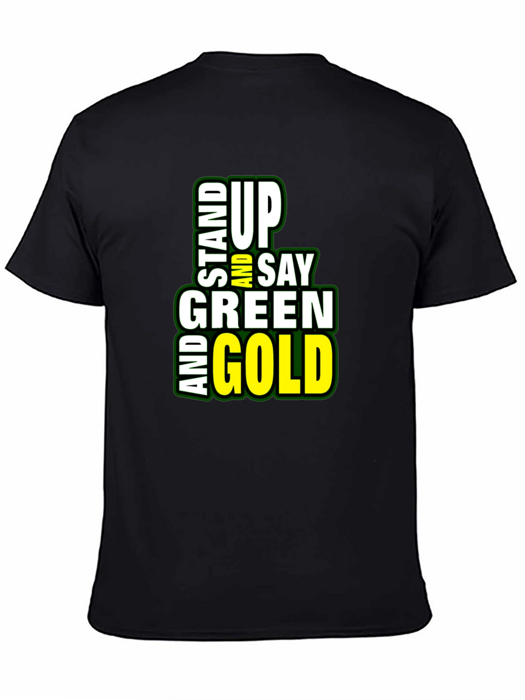 Stand Up Green & Gold T-Shirt - Packers Pride