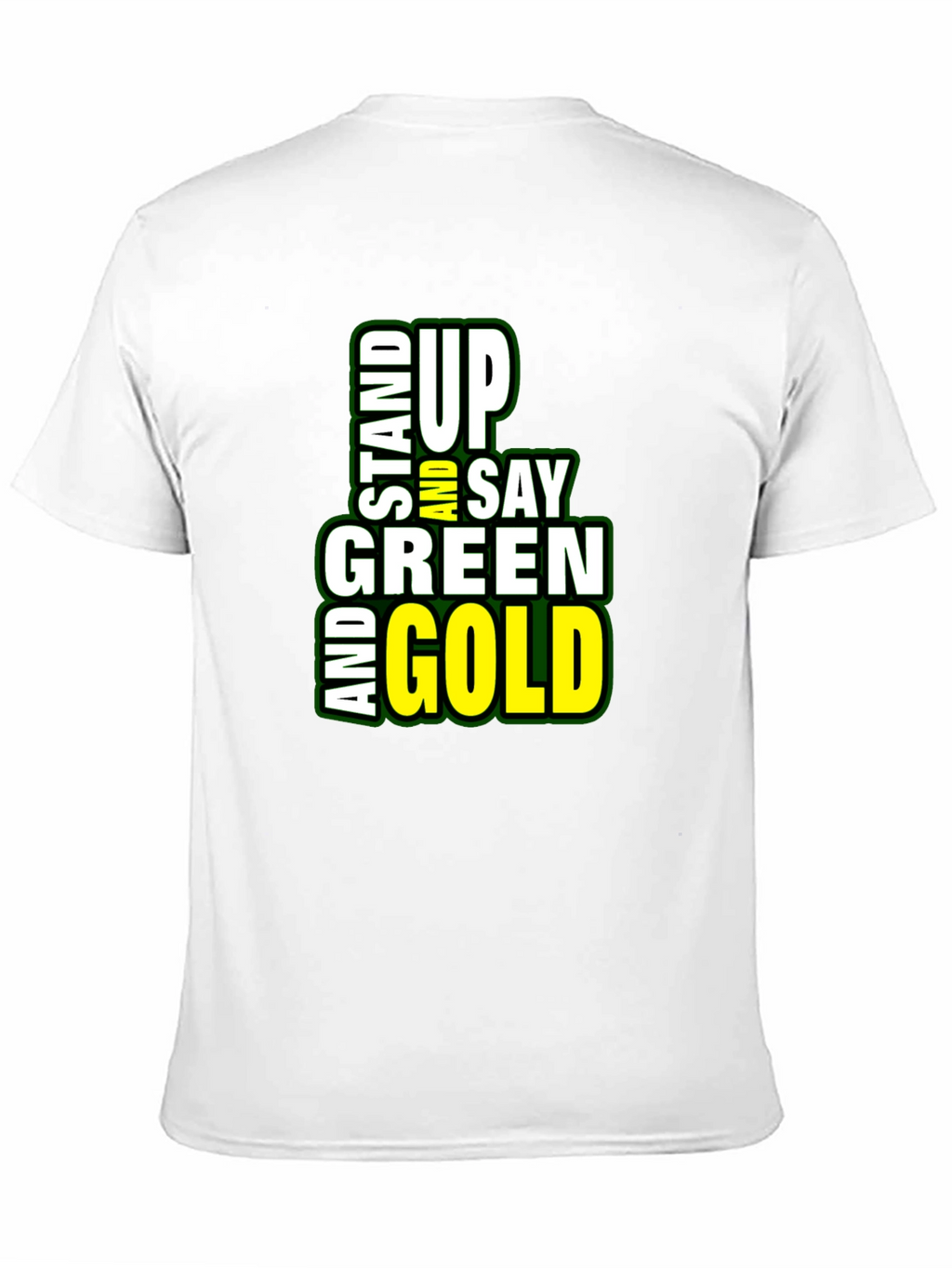 Stand Up Green & Gold T-Shirt - Packers Pride