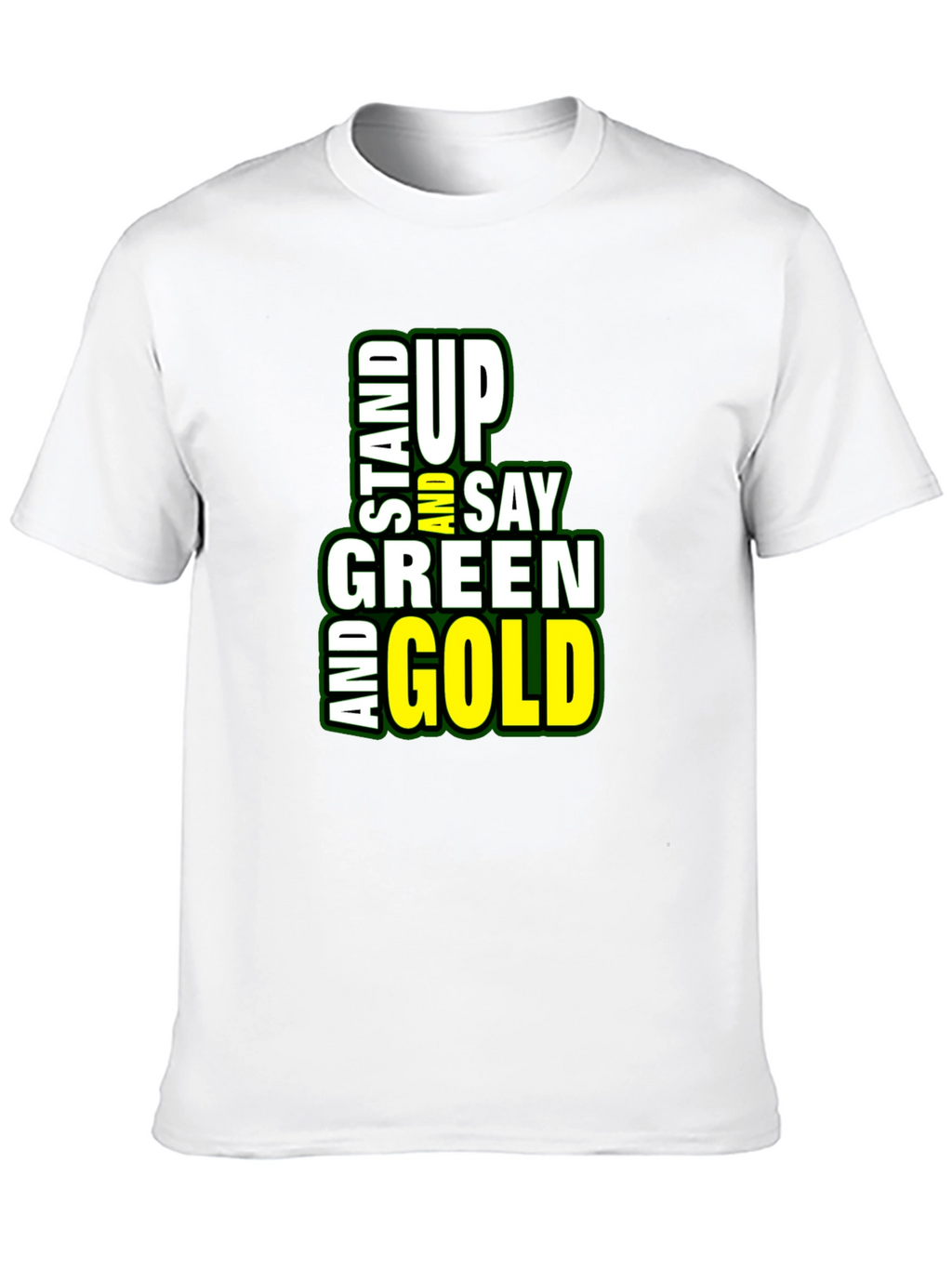 Stand Up Green & Gold T-Shirt - Packers Pride
