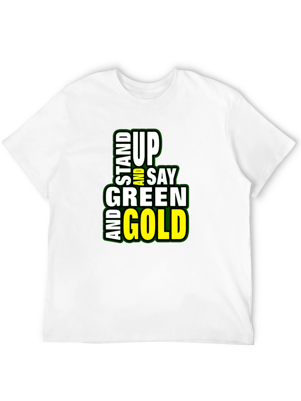 Stand Up Green & Gold T-Shirt - Packers Pride