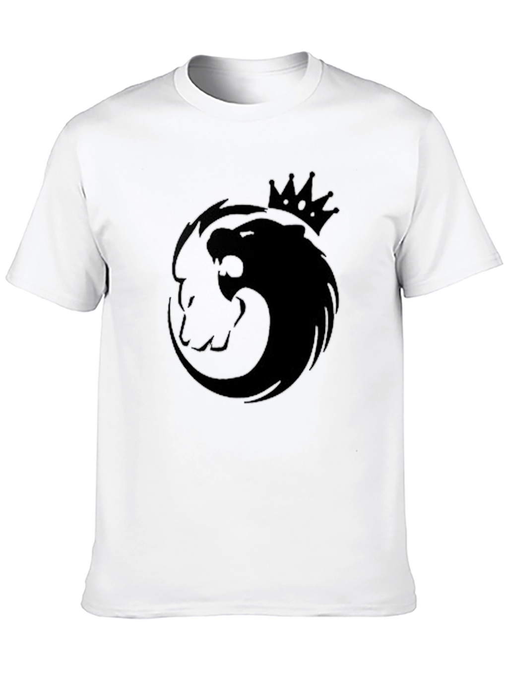 King Lion Graphic T-Shirt - Black