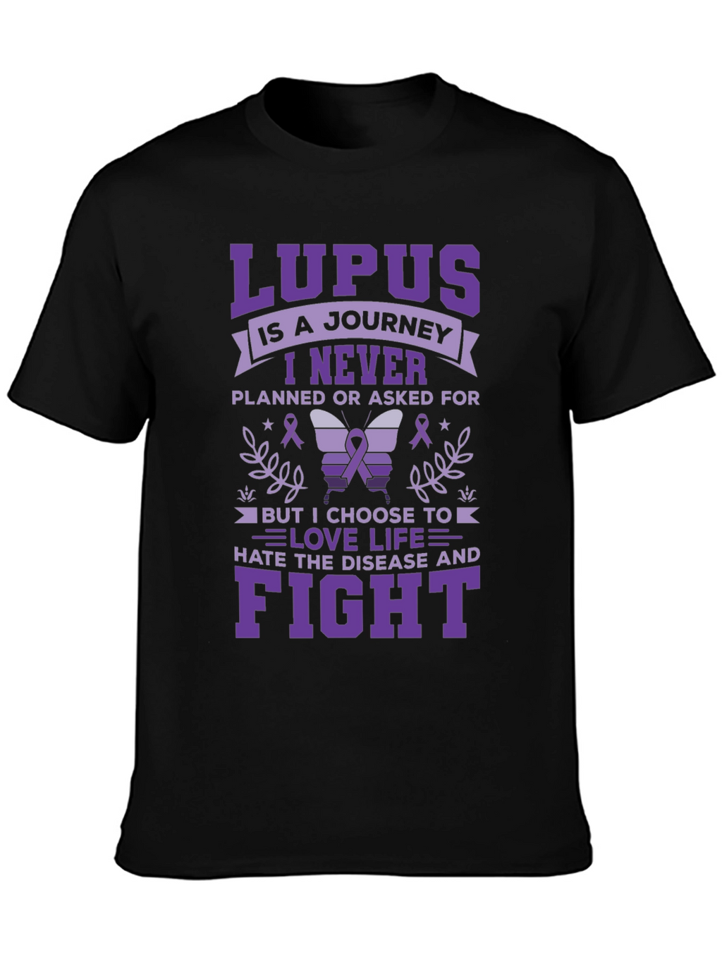 Lupus Awareness Graphic T-Shirt