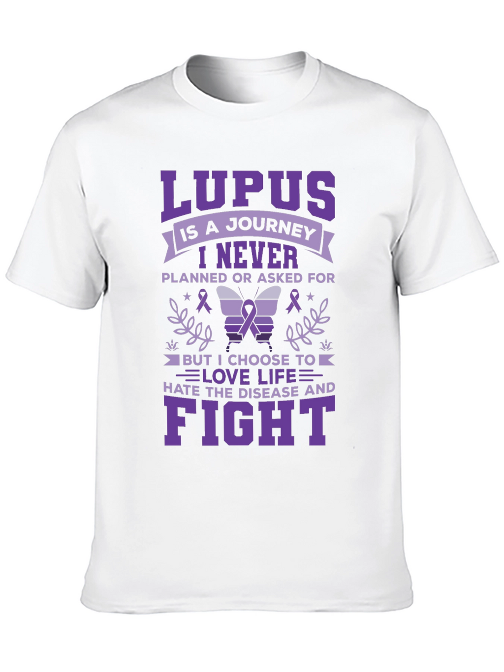 Lupus Awareness Graphic T-Shirt