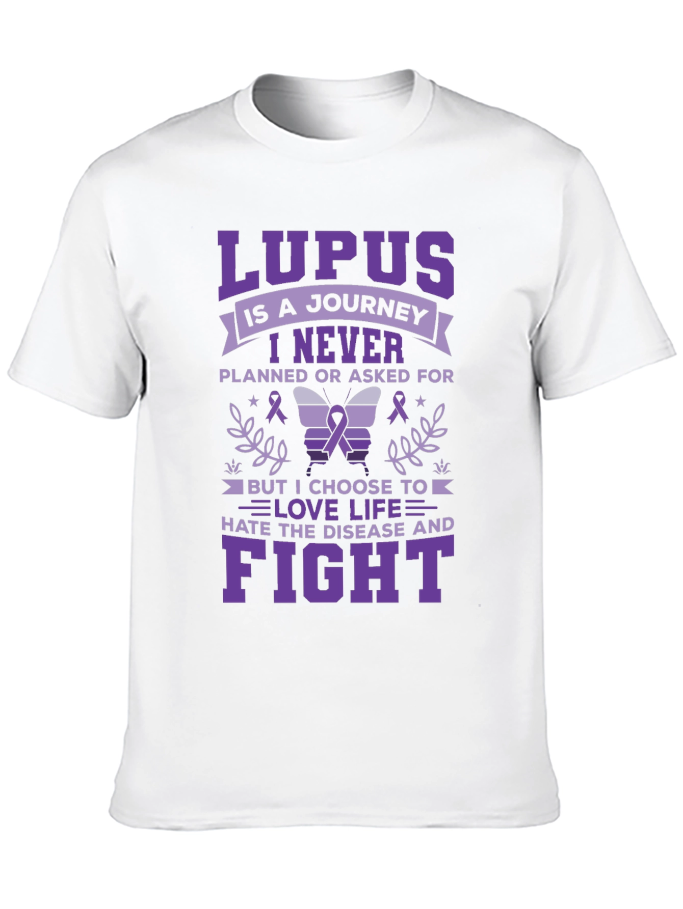 Lupus Awareness Graphic T-Shirt
