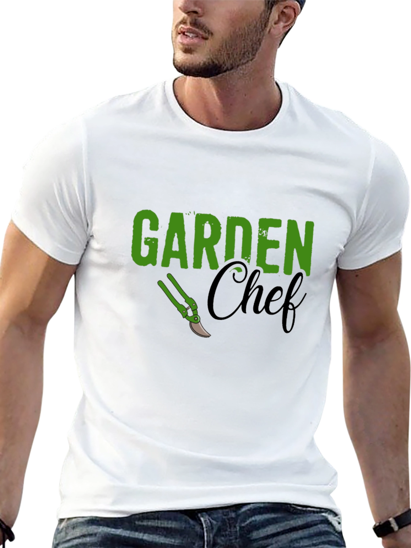 Garden Chef T-Shirt - Black Cotton Tee