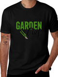 Garden Chef T-Shirt - Black Cotton Tee