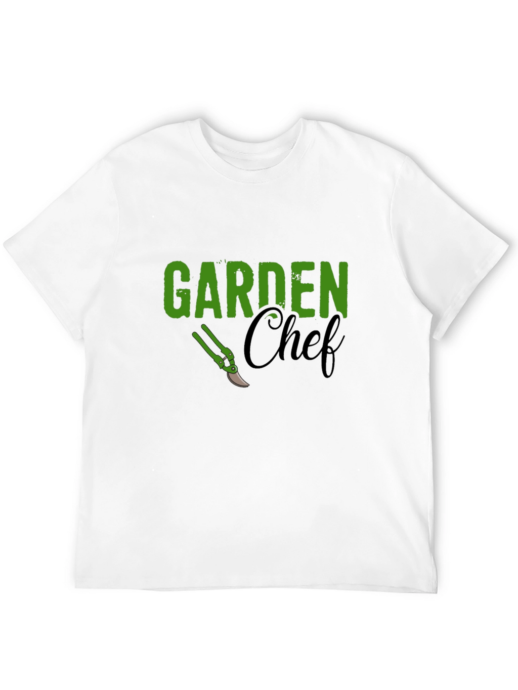 Garden Chef T-Shirt - Black Cotton Tee