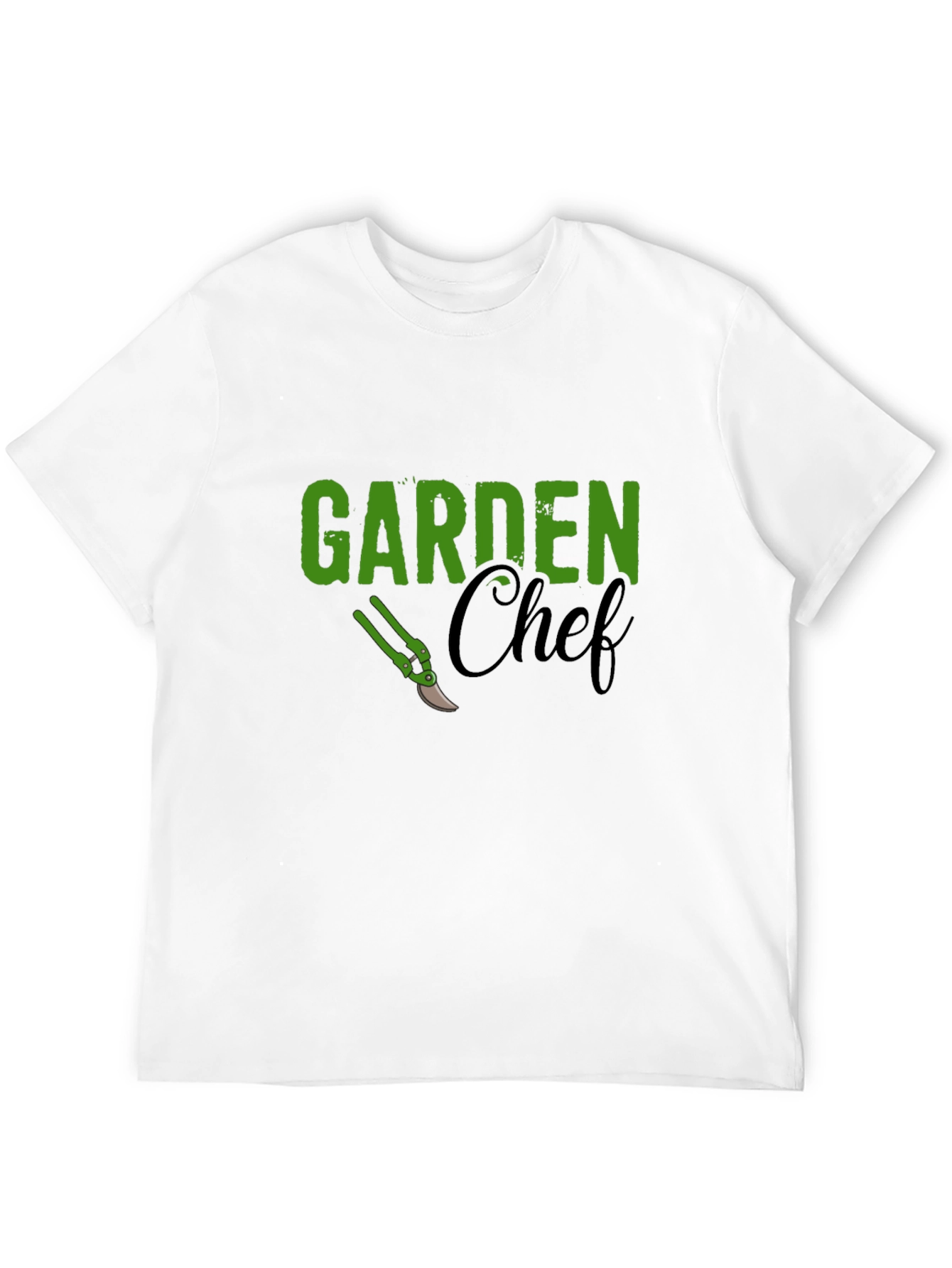 Garden Chef T-Shirt - Black Cotton Tee