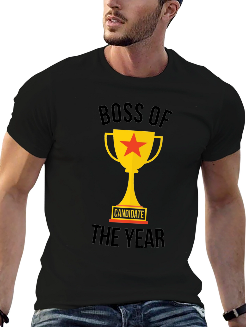 Boss of The Year Candidate Graphic Tee