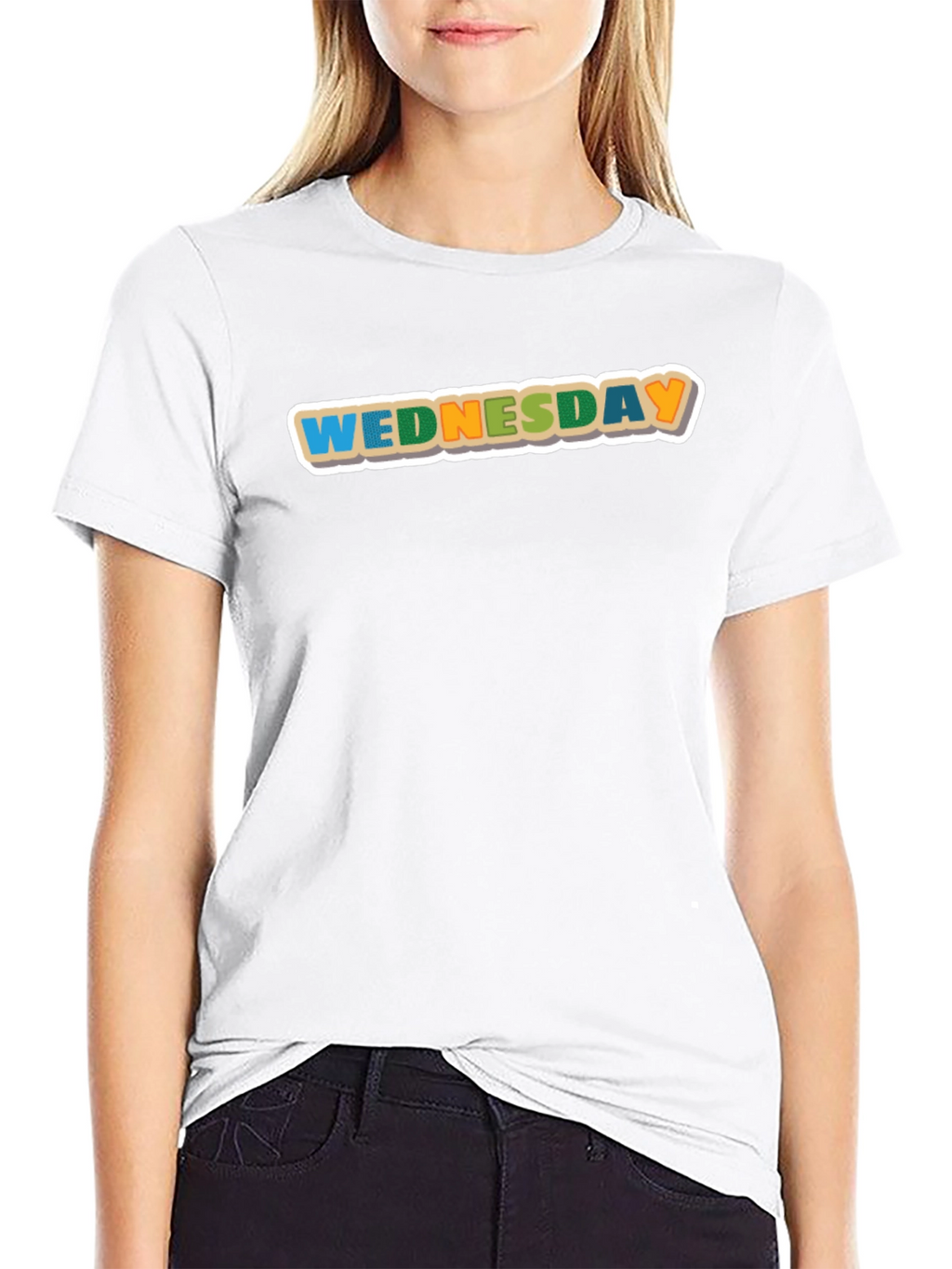 Wednesday Colorful Graphic T-Shirt