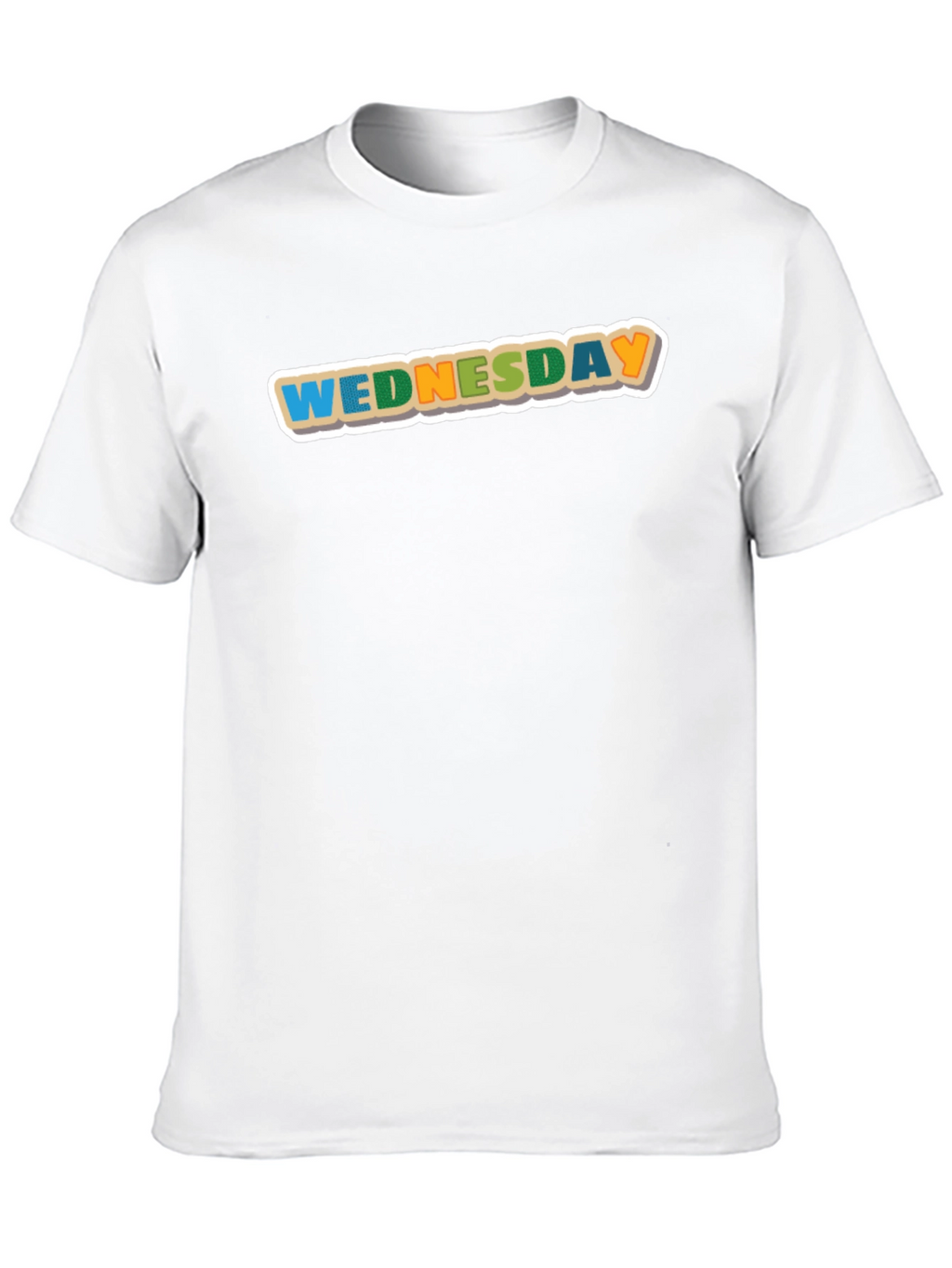 Wednesday Colorful Graphic T-Shirt