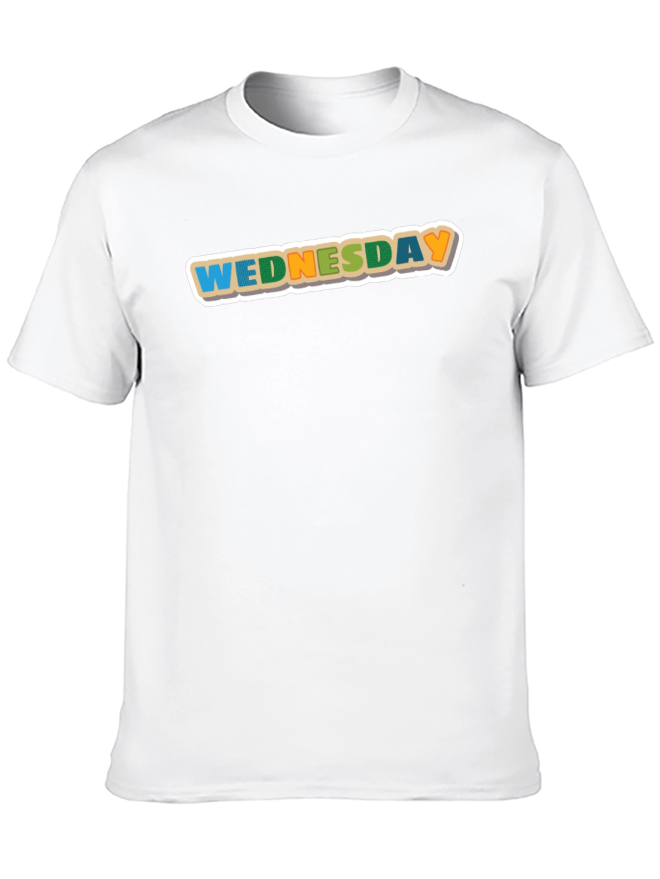 Wednesday Colorful Graphic T-Shirt