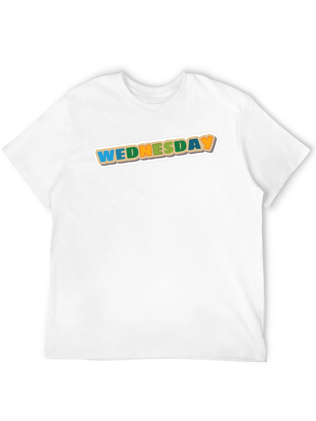 Wednesday Colorful Graphic T-Shirt