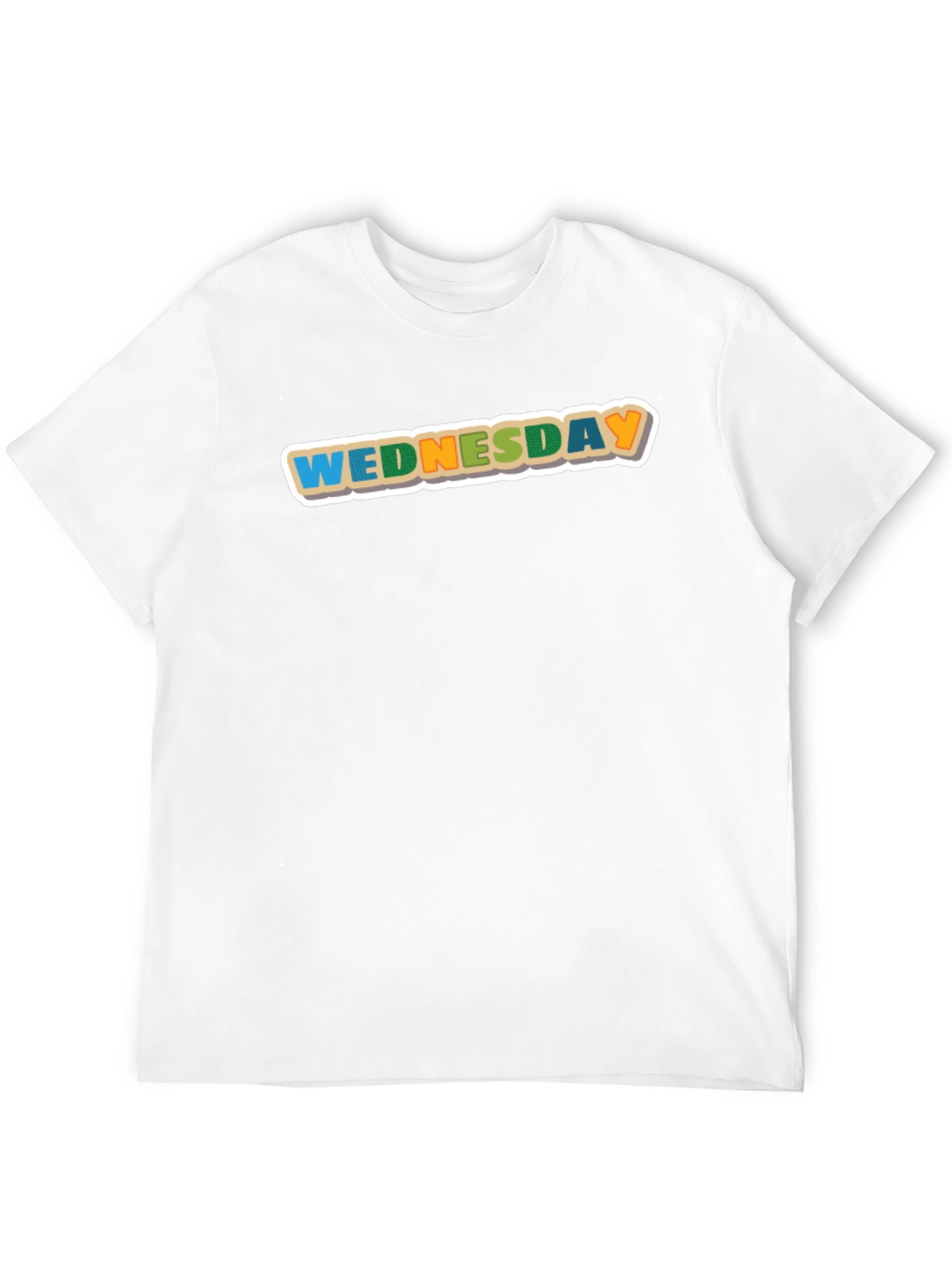 Wednesday Colorful Graphic T-Shirt