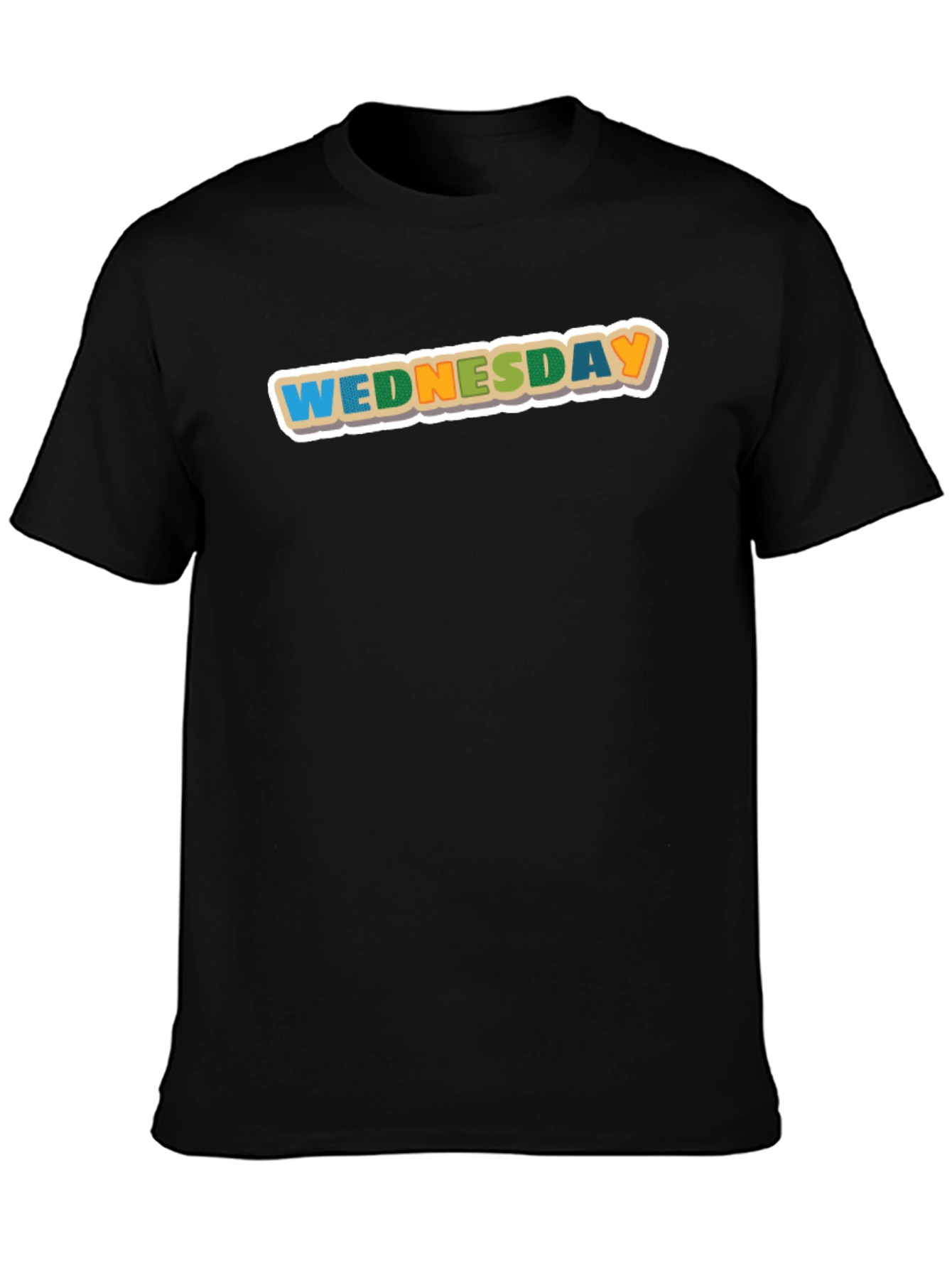 Wednesday Colorful Graphic T-Shirt