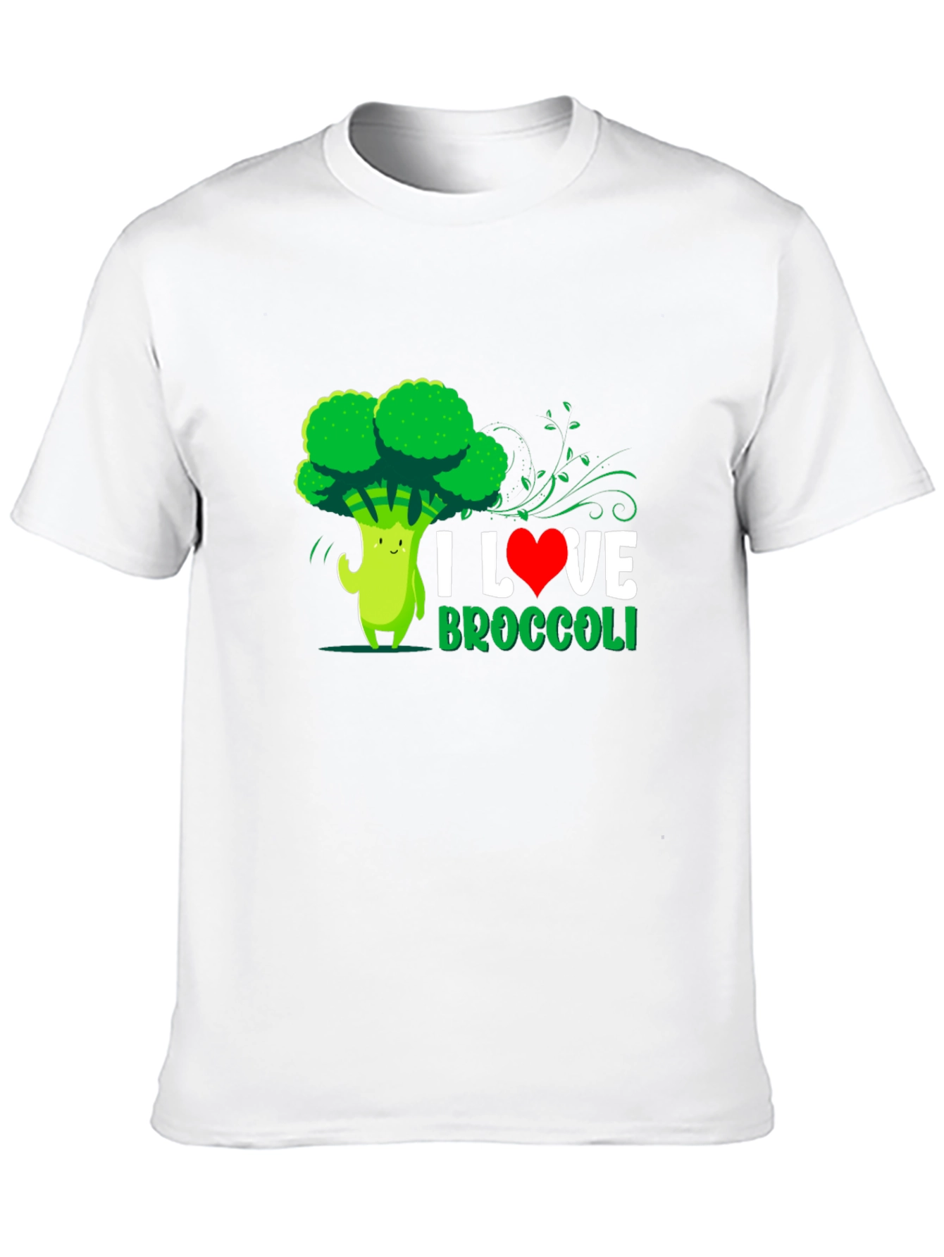 I Love Broccoli Graphic T-Shirt