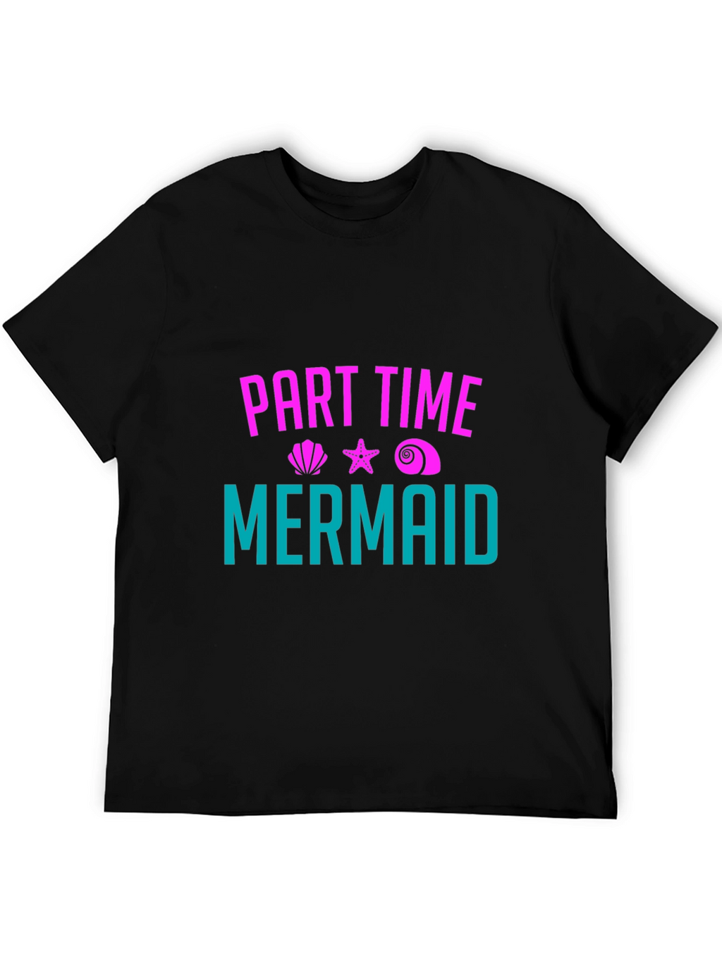 Part Time Mermaid T-Shirt - Novelty Graphic Tee