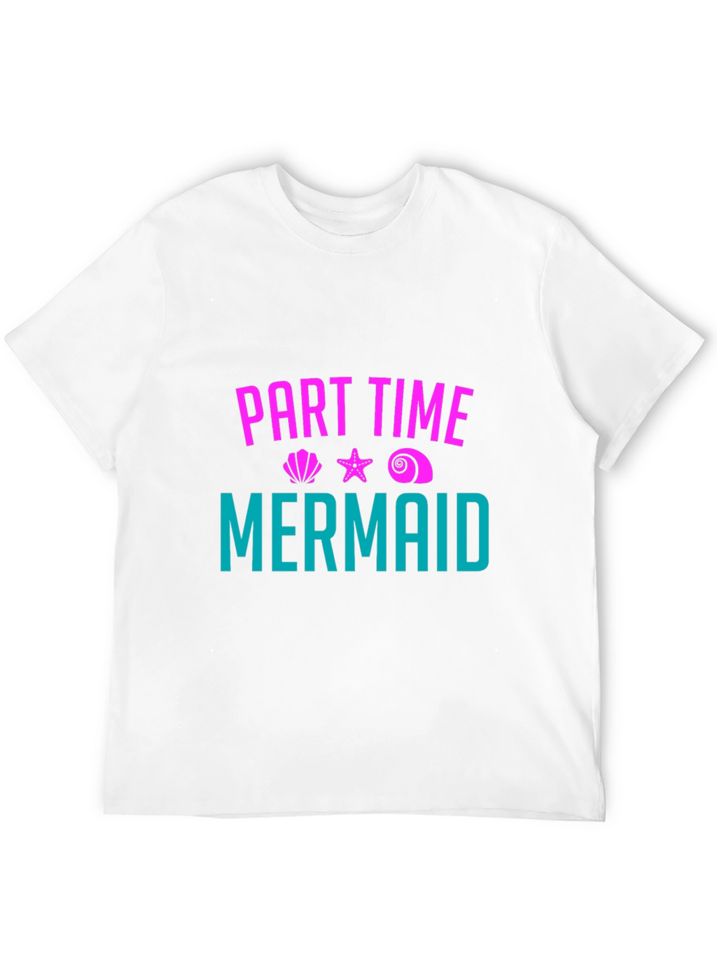 Part Time Mermaid T-Shirt - Novelty Graphic Tee
