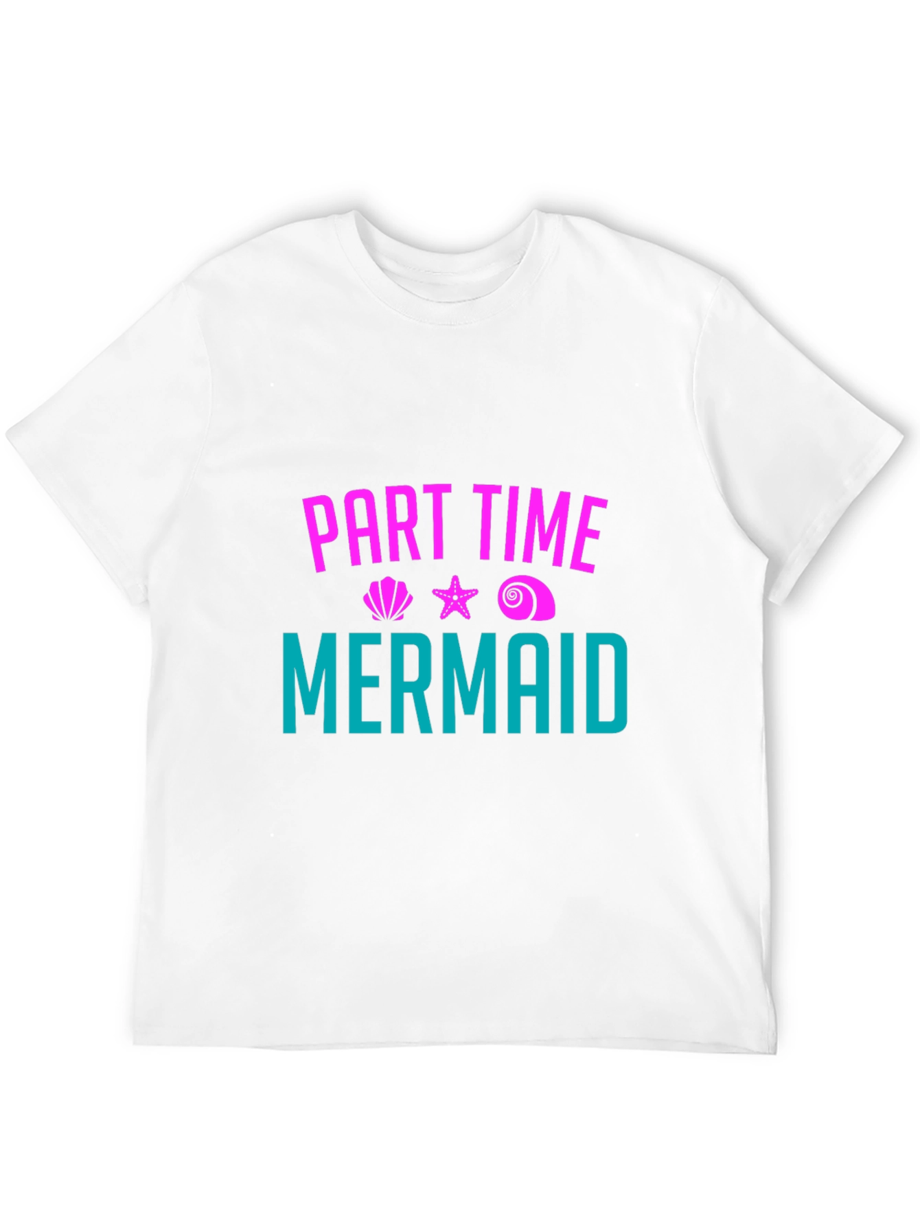 Part Time Mermaid T-Shirt - Novelty Graphic Tee