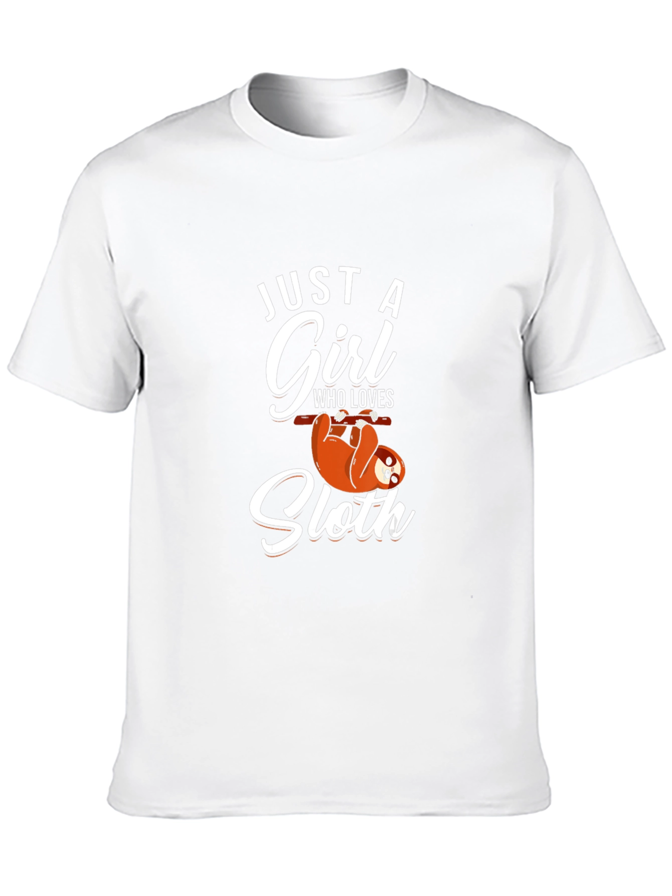 Just A Girl Who Loves Sloth T-Shirt