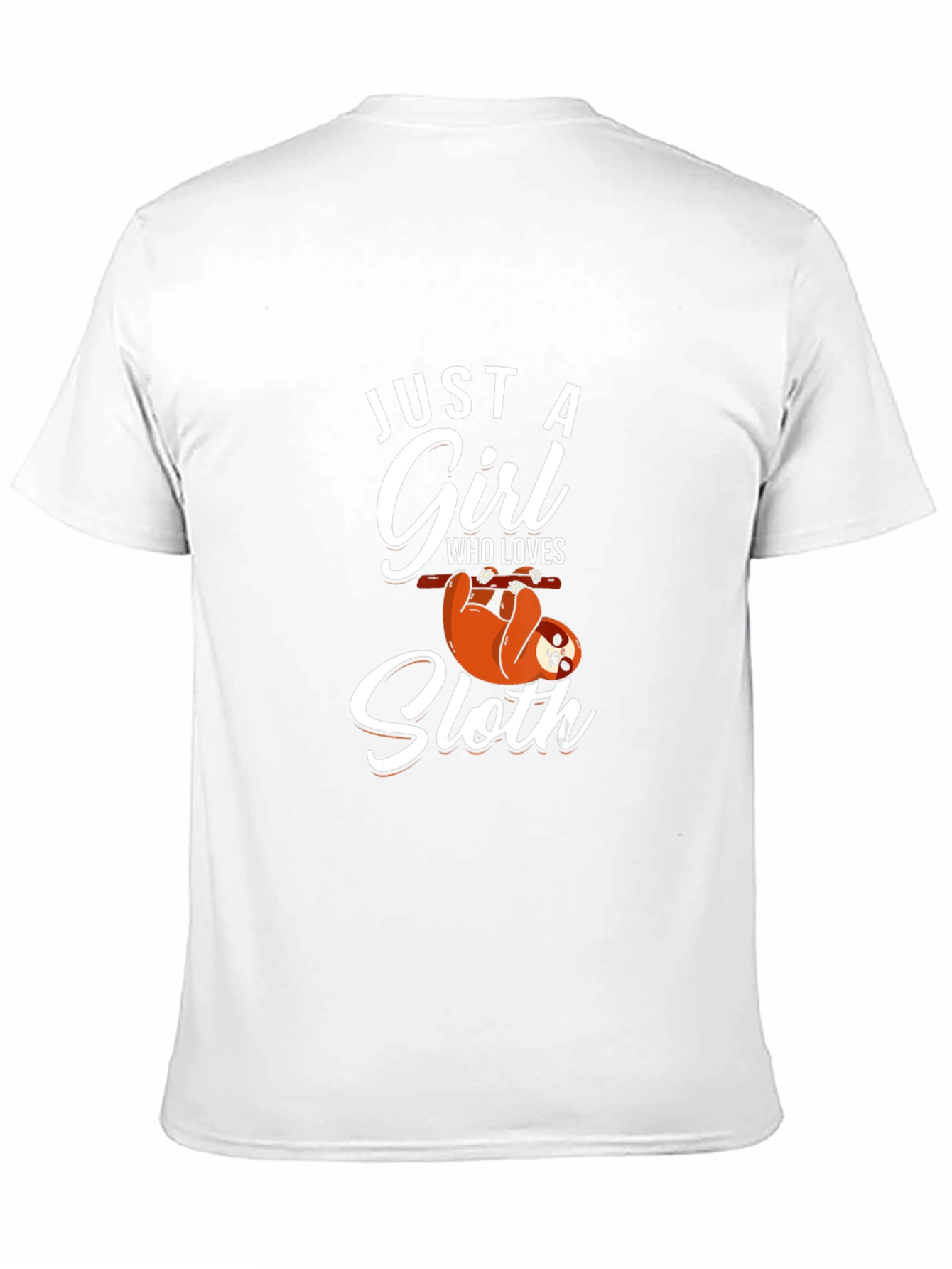 Just A Girl Who Loves Sloth T-Shirt